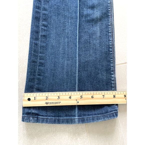 Women's 7 For All Mankind High Waist Boot Cut Denim/Blue Jeans Size 29 - Picture 10 of 11